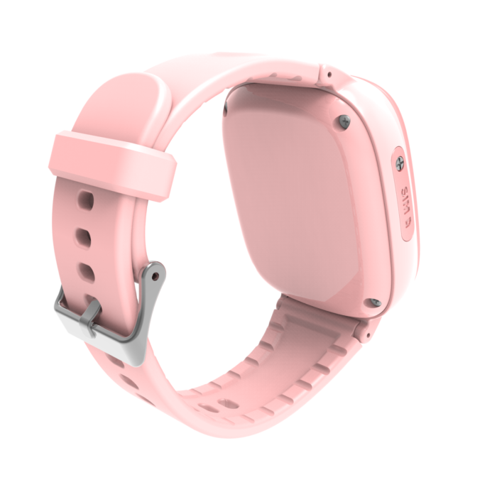Różowy smartwatch GPS dla dziewczynki